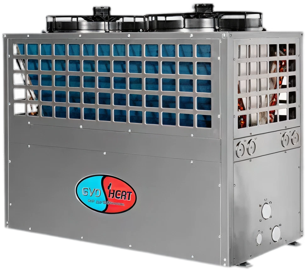 Evo CS commercial heat pump side view