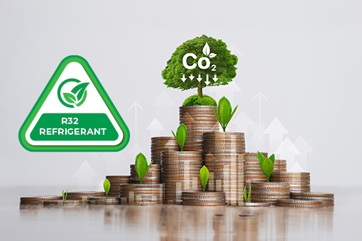 Designed With R32 Refrigerant for the most Eco-Friendly Pool Heating Solution